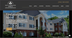 Desktop Screenshot of battlegroundnorth-apts.com